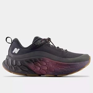 NEW BALANCE Fresh Foam X More v4 Permafrost women’s size 8 w black nb burgundy